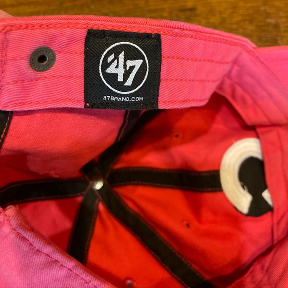Chicago Cubs Baseball CAP in pink. Adjustable. ‘47 brand. - Picture 2 of 6
